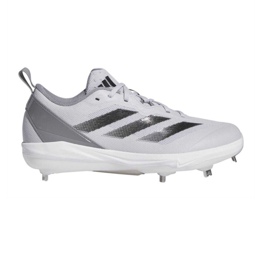 Adidas Womens/Ladies Instinct Mesh Athletic Shoe Spikes / Light Grey